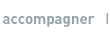 page accompagner